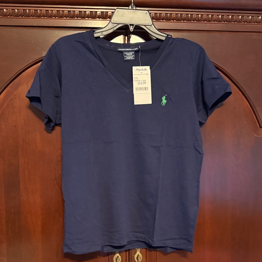 Polo by Ralph Lauren Navy Blue Short Sleeve Tee